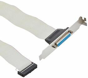 STARTECH.COM PLATE25F16 THIS 25-PIN PARALLEL TO 25-PIN HEADER SLOT PLATE FEATURES ONE DB25 FEMALE CONNEC