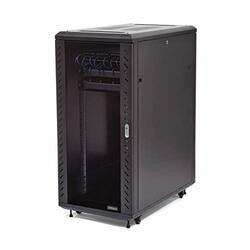 STARTECH.COM RK2536BKF EASY TO TRANSPORT AND QUICK ASSEMBLE 25U SECURE SERVER RACK CABINET - 25U ENCLOS