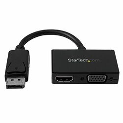STARTECH.COM DP2HDVGA CONNECT YOUR DISPLAYPORT EQUIPPED COMPUTER SYSTEM TO AN HDMI OR VGA DISPLAY - DI