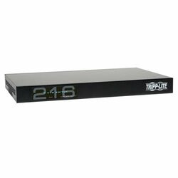 TRIPP LITE B072-016-IP2 16-PORT CAT5 IP KVM SWITCH 1 LOCAL 2 REMOTE USER 1URM RACKMOUNT