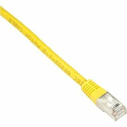 BLACK BOX EVNSL0272YL-0001 CAT6 SHLD PATCH CABLE 1 FEET 26 AWGM