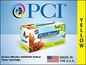 PCI A33K232-PCI PCI KONICA MINOLTA A33K232 YELLOW TONER