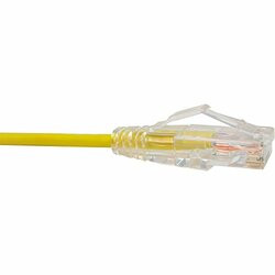 UNIRISE USA, LLC CS6-06F-YLW 6FT CAT6 CLEARFIT SLIM PATCH CABLE YLW