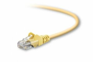 BELKIN COMPONENTS A3L791-10-YLW-S PATCH CABLE - RJ-45 (M) - RJ-45 (M) - 10 FT - UTP - ( CAT 5E ) - YELLOW