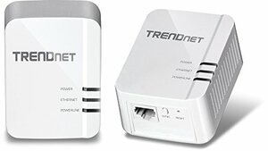 TRENDNET INC TPL-422E2K MODEL TPL-422E2K, COMES WITH TWO POWERLINE ADAPTERS TO CREATE A HIGH-SPEED POWER