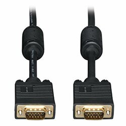 TRIPP LITE P502-050 50FT VGA COAX MONITOR CABLE WITH RGB HIGH RESOLUTION HD15 M/M 50 FT