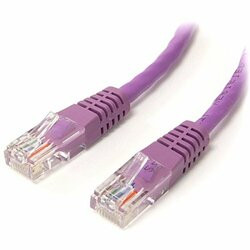 STARTECH.COM M45PATCH6PL 6FT PURPLE MOLDED CAT5E UTP PATCH CABLE