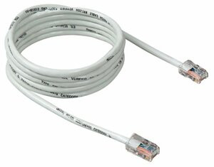 BELKIN COMPONENTS A3L791-14-WHT PATCH CABLE - RJ-45 (M) - RJ-45 (M) - 14 FT - UTP - ( CAT 5 ) - WHITE