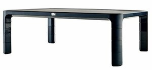 3M DISPLAY MATERIALS AND SYSTE MS85B ADJUSTABEL MONITOR STAND 13.5INX10INX6IN SILVER/BLACK
