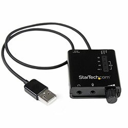 STARTECH.COM ICUSBAUDIO2D ADD AN SPDIF DIGITAL AUDIO OUTPUT AND STANDARD 3.5MM AUDIO/MICROPHONE CONNECTION