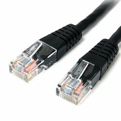 STARTECH.COM M45PATCH25BK MAKE FAST ETHERNET NETWORK CONNECTIONS USING THIS HIGH QUALITY CAT5E CABLE, WITH