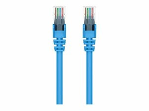 BELKIN COMPONENTS A3L980B14-BLU-S 14FT CAT6 SNAGLESS PATCH CABLE, UTP, BLUE PVC JACKET, 23AWG, 50 MICRON, GOLD PLA