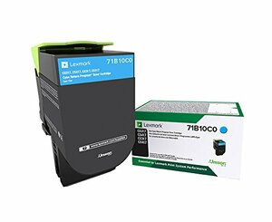 LEXMARK 71B10C0 CS/X317/417/517 CYAN RETURNPROGRAM TONER