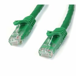 STARTECH.COM N6PATCH3GN 3FT GREEN CAT6 ETHERNET CABLE DELIVERS MULTI GIGABIT 1/2.5/5GBPS & 10GBPS UP TO