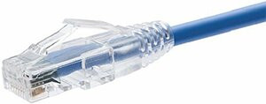 UNIRISE USA, LLC CS6-30F-BLU 30FT CAT6 CLEARFIT SLIM PATCH CABLE BLUE