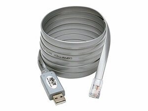 TRIPP LITE U209-006-RJ45-X USB TO RJ45 CISCO SERIAL ROLLOVER CABLE USB TYPE A RJ45 M/M 6 FT