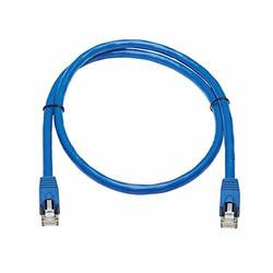 TRIPP LITE N261P-003-BL CAT6A PATCH CABLE F/UTP SNAGLESS W/ POE 10G CMR-LP BLUE M/M 3FT