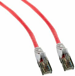 BELKIN COMPONENTS A3X189-10-RED-S CROSSOVER CABLE - RJ-45 (M) - RJ-45 (M) - 10 FT - ( CAT 6 ) - RED