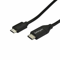 STARTECH.COM USB2CUB1M CHARGE AND SYNC YOUR USB 2.0 MICRO-B DEVICES FROM A USB-C HOST - 3 FT USB 2.0 US