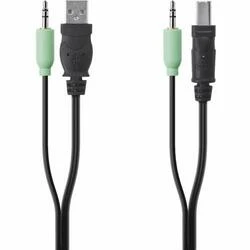 LINKSYS F1D9022B10T TAA USB/AUD SKVM CBL, USB A/B, 3.5MM AUDIO, 10