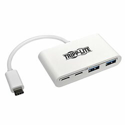 TRIPP LITE U460-004-2A2C-2 4-PORT USB-C HUB - USB 3.1 GEN 2, 10 GBPS, 2 USB-A & 2 USB-C PORTS, THUNDERBOLT