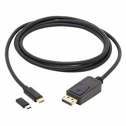 TRIPP LITE U444-006-DP-BD USB-C TO DISPLAYPORT BI-DIRECTIONAL ADAPTER CABLE, 4K 60HZ, LOCKING DP CONNECTOR