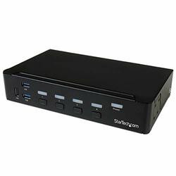 STARTECH.COM SV431DPU3A2 CONTROL FOUR DP COMPUTERS USING A SINGLE CONSOLE WITH A BUILT-IN USB 3.0 HUB FOR