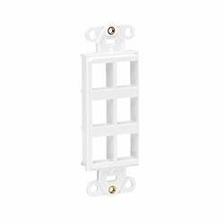 TRIPP LITE N042D-006V-WH CENTER PLATE INSERT VERTICAL 6-PORT