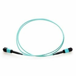 AXIOM MPOFMOM32M-AX AXIOM MPO FEMALE/MPO MALE MULTIMODE OM3 50/125 FIBER OPTIC CABLE - 2M