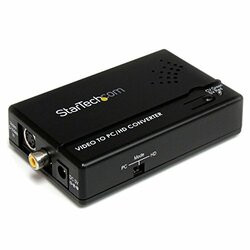 STARTECH.COM VID2VGATV2 CONVERT AND SCALE A COMPOSITE OR S-VIDEO SIGNAL TO WORK WITH A VGA DISPLAY - VID