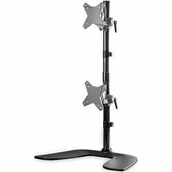 STARTECH.COM ARMDUOVS VESA MOUNT 75X75/100X100MM VERTICAL DUAL MONITOR STAND - STACKED DISPLAYS UP TO