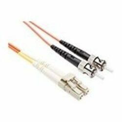 UNIRISE USA, LLC FJ6LCST-25M FIBER OPTIC PATCH CABLE, LC-ST, 62.5 125 MULTIMODE DUPLEX, ORANGE, 25M