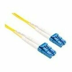 UNIRISE USA, LLC FJ9LCLC-09M FIBER OPTIC PATCH CABLE, LC-LC, 9 125 SINGLEMODE DUPLEX, YELLOW, 9M
