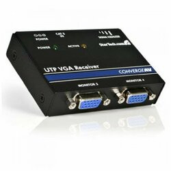 STARTECH.COM ST121R EXTEND AND DISTRIBUTE A VGA SIGNAL TO UP TO 4 DISPLAYS OVER CAT5 CABLE - VGA REC
