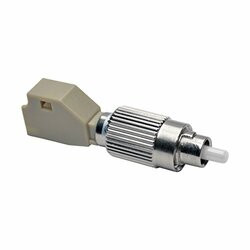 TRIPP LITE T020-001-LC10G OPTICAL FIBER CABLE TESTER ADAPTER FC/LC 50/125 OM3 10 GB M/F