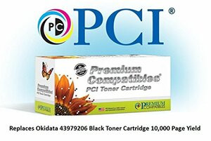 PCI 43979206-PCI PCI OKIDATA 43979206 10K BLACK HIGH-YLD LASER TONER CARTRIDGE FOR OKIDATA B420 B