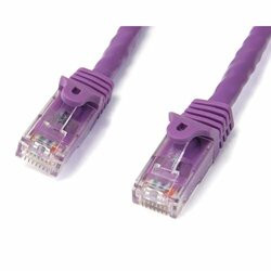 STARTECH.COM N6PATCH35PL 35FT CAT6 ETHERNET CABLE PURPLE 100W POE