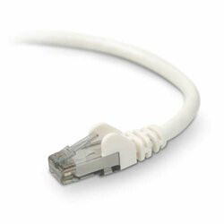 BELKIN COMPONENTS A3L980-04-WHT-S CABLE,CAT6,UTP,RJ45M/M,4 ,WHT,PATCH,SNAGLESS
