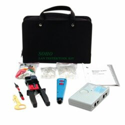 STARTECH.COM CTK400LAN STARTECH.COM PROFESSIONAL RJ45 NETWORK INSTALLER TOOL KIT WITH CARRYING CASE - N