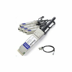 ADD-ON X4DACBL1-AO ADDON INTEL X4DACBL1 COMPATIBLE TAA COMPLIANT 40GBASE-CU QSFP+ TO 4XSFP+ DIRECT