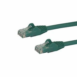 STARTECH.COM N6PATCH14GN 14FT GREEN CAT6 ETHERNET CABLE DELIVERS MULTI GIGABIT 1/2.5/5GBPS & 10GBPS UP TO