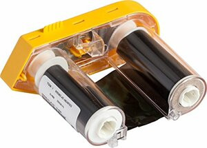 BRADY PEOPLE ID - CIPI M61-R6610 BMP61 M611 R6600 SERIES PRINTER RIBBON, BLACK, 2 IN W X 75 FT L