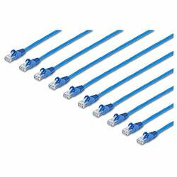 STARTECH.COM N6PATCH3BL10PK 3 FT. CAT6 ETHERNET CABLE  MULTIPACK MEETS ALL  ANSI/TIA-568-D CATEGORY 6 PATCH