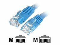 STARTECH.COM C6PATCH35BL 35FT BLUE CAT6 ETHERNET CABLE DELIVERS MULTI GIGABIT 1/2.5/5GBPS & 10GBPS UP TO