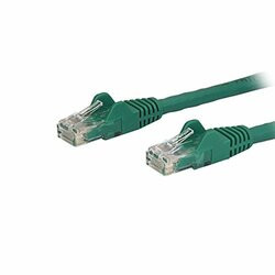 STARTECH.COM N6PATCH2GN 2FT CAT6 ETHERNET CABLE GREEN 100W POE