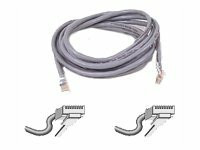 BELKIN COMPONENTS A3L791-08-YLW 8FT CAT5E PATCH CABLE, UTP, YELLOW PVC JACKET, 24AWG, T568B, 50 MICRON, GOLD PLA