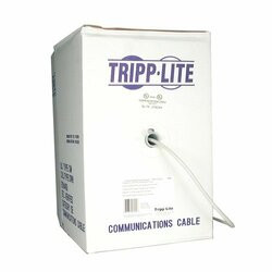 TRIPP LITE N224-01K-GY 1000FT PLENUM CMP CAT 6 SOLID UTP BULK CABLE GRAY