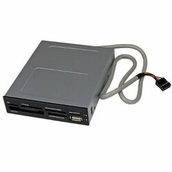 STARTECH.COM 35FCREADBK3 ADD FRONT PANEL ACCESS TO 22 DIFFERENT TYPES OF FLASH MEMORY CARDS - INTERNAL CA