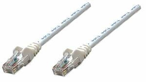 INTELLINET 341950 5 FT WHITE CAT6 SNAGLESS PATCH CABLE