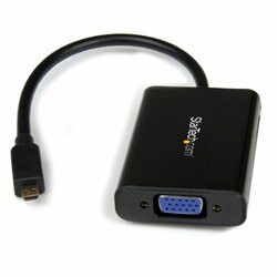 STARTECH.COM MCHD2VGAA2 CONVERT A MICRO HDMI VIDEO SIGNAL TO VGA, WITH DISCRETE AUDIO OUTPUT - MICRO HDM